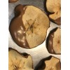 Pétales de Pommes séchées BIO croquantes au chocolat noir 64% de cacao
